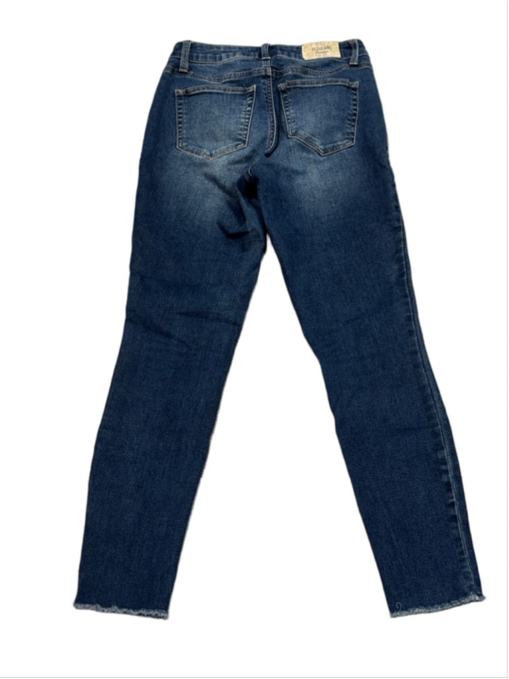 Zco Simple Button Fly Skinny Ankle Jeans - Picture 3 of 3